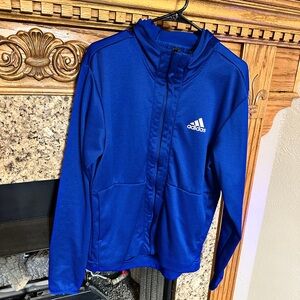 Adidas Royal Blue Zip-Up Jacket